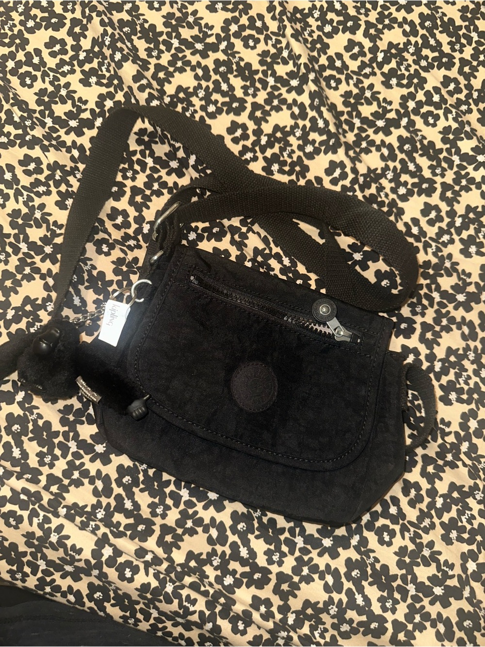 Black Women's Crossbody Bag - Kipling Style